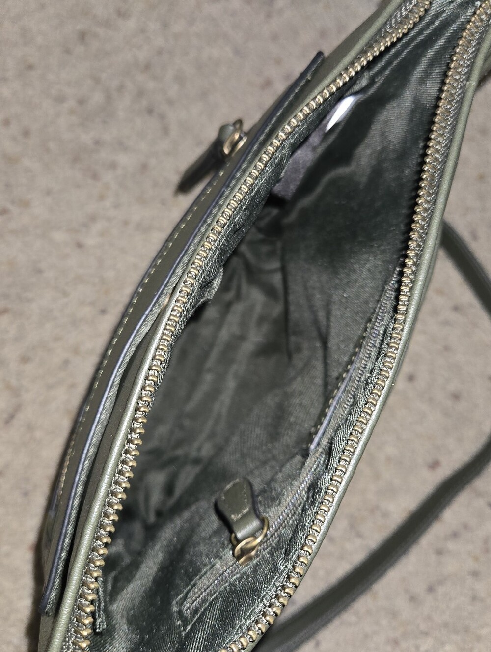 Style & Co GREEN Hudsonn North South Crossbody, Created for Macy's Crossbody Bag - Picture 6 of 8
